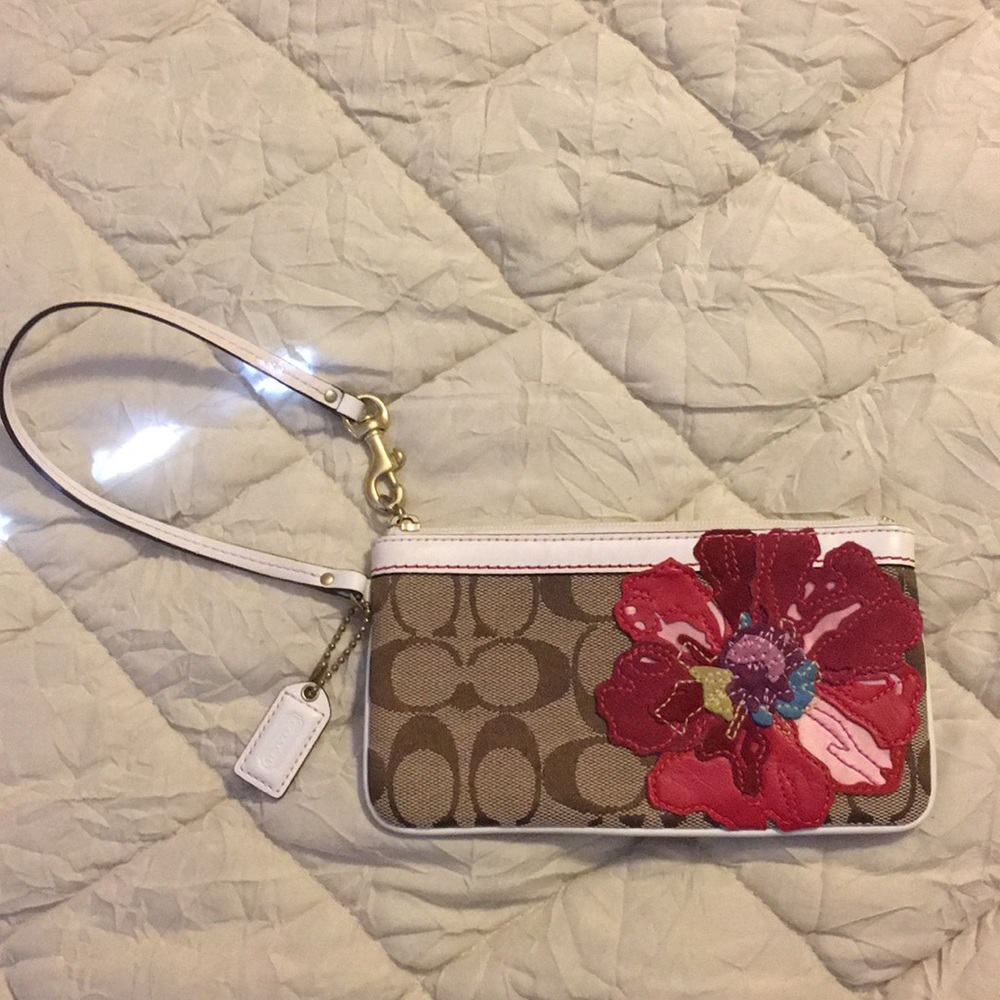 Coach wristlet